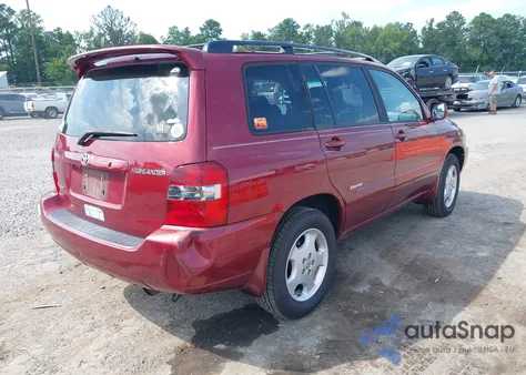 2007 Toyota Highlander Limited V6 из США, поврежденный, VIN JTEEP21A470218811